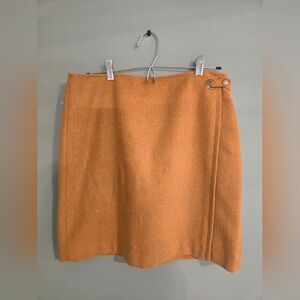 Banana Republic Orange Pencil Skirt size 6